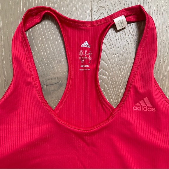 Pink Adidas workout tank. - Picture 2 of 2